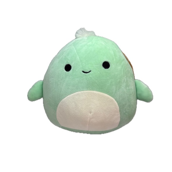 SQUISHMALLOW 8” Antoni the Sea Turtle Plush Green Brown Collectible Stuffed - Picture 1 of 7